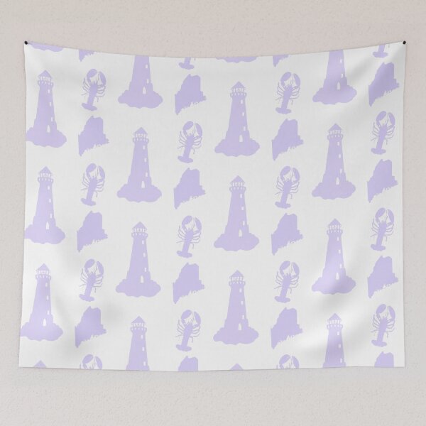 Item preview, Light Purple State of Maine Sticker Pack  designed and sold by Dalaura.