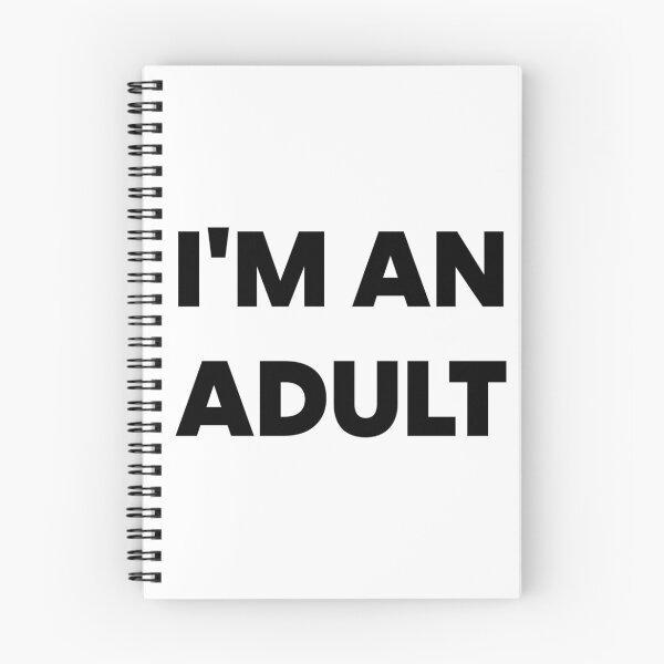 Item preview, I'M AN ADULT designed and sold by iamxxx.