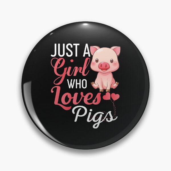 Item preview, Just A Girl Who Loves Pigs - Cute Pig Lover Gift designed and sold by lou731.