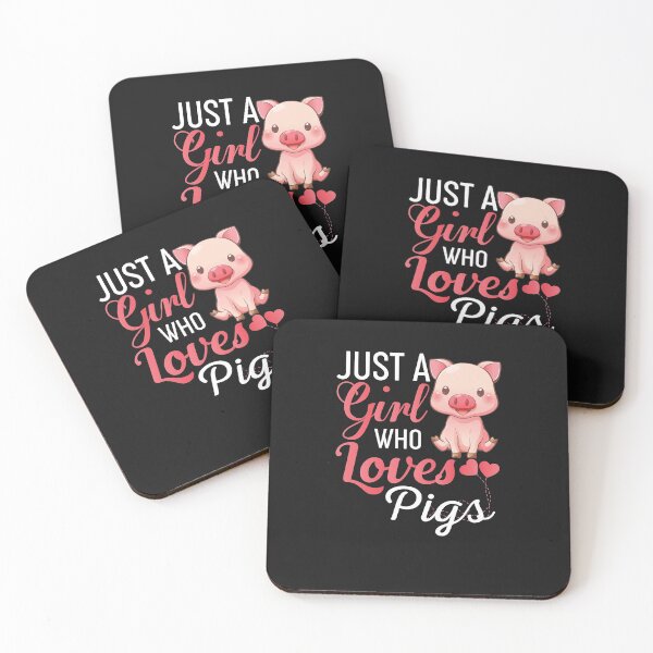 Item preview, Just A Girl Who Loves Pigs - Cute Pig Lover Gift designed and sold by lou731.