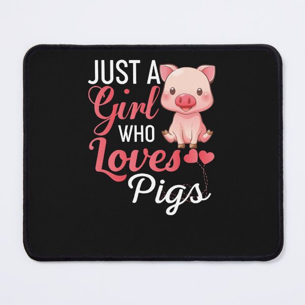 Item preview, Just A Girl Who Loves Pigs - Cute Pig Lover Gift designed and sold by lou731.
