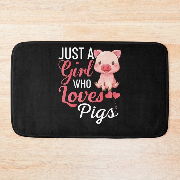 Item preview, Just A Girl Who Loves Pigs - Cute Pig Lover Gift designed and sold by lou731.