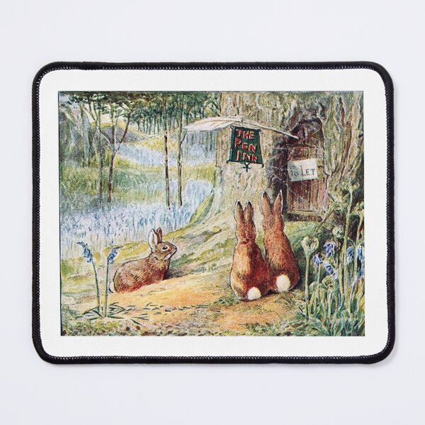 Item preview, Cartoon Rabbits Art Print designed and sold by Eva Vincent.