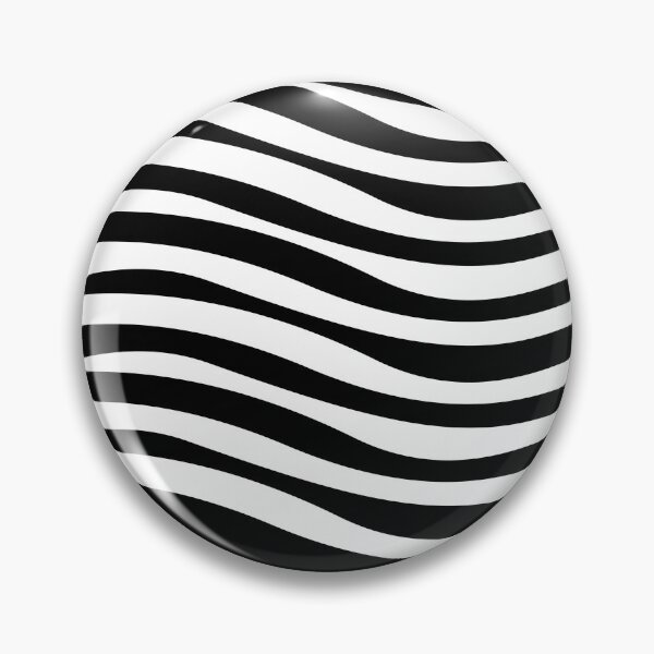 Item preview, Black and White Wave Pattern designed and sold by AlinaSCorner.