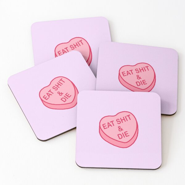 Item preview, Conversation Hearts - Eat Shit & Die - Valentines Day designed and sold by Nossikko.