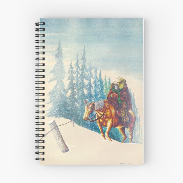 Item preview, Winter Horse and Rider (The Picket Rider) designed and sold by QuixoteRidge.