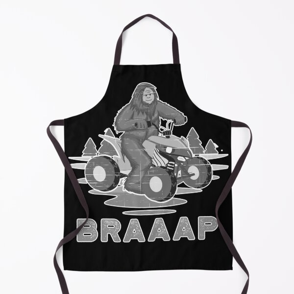 Item preview, Bigfoot ATV Quad Biker Four Wheeler Winter Sports Mountain BRAAAP designed and sold by Rabbitti.