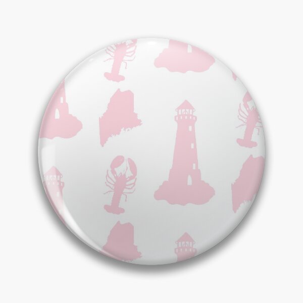 Item preview, Light Pink State of Maine Sticker Pack  designed and sold by Dalaura.