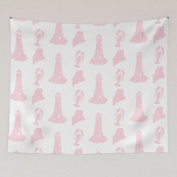 Item preview, Light Pink State of Maine Sticker Pack  designed and sold by Dalaura.