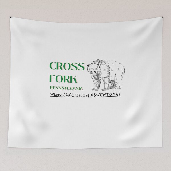 Item preview, Cross Fork Pennsylvania - Where LIFE is an ADVENTURE!  Graphic 1 designed and sold by KC-IM.