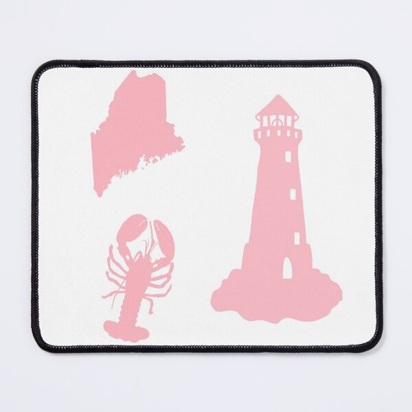 Item preview, Pink State of Maine Sticker Pack  designed and sold by Dalaura.