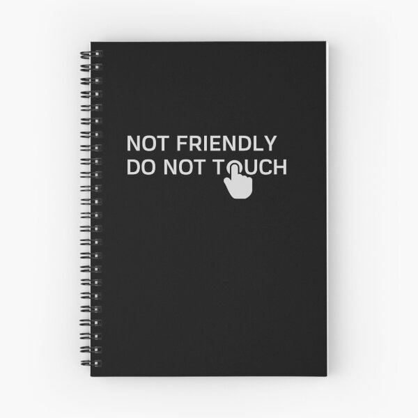 Item preview, Not friendly Do not touch designed and sold by Marharyta Ushakova.