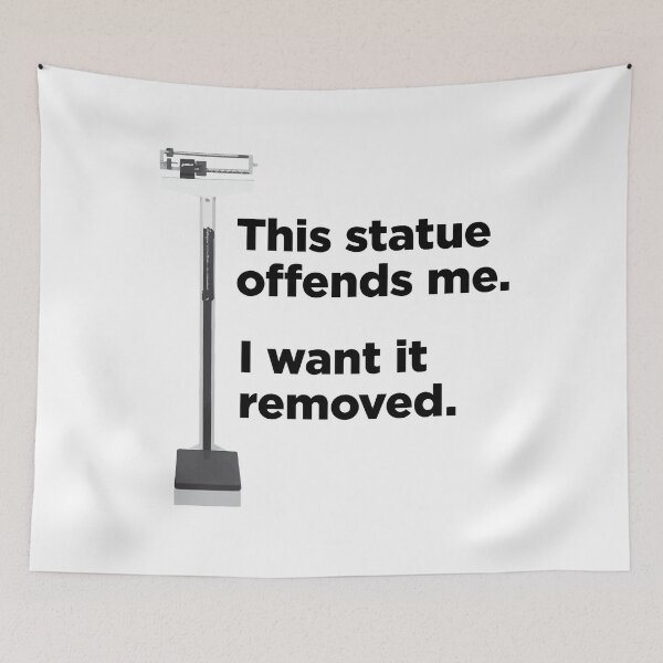 Item preview, Remove this statue! designed and sold by Sry-Not-Sry.