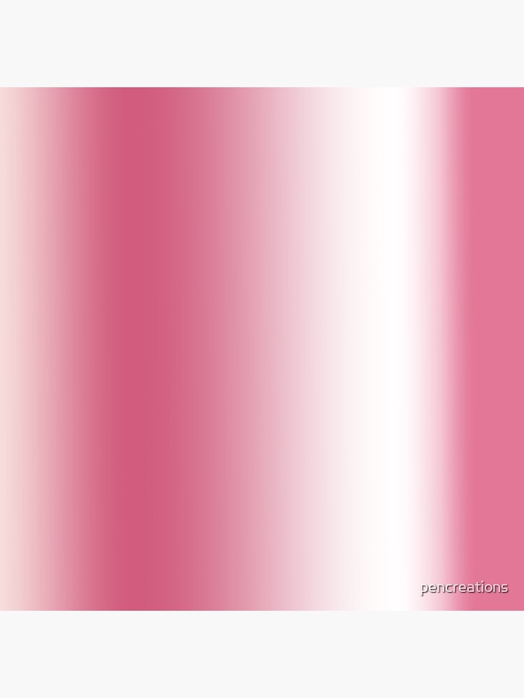 "Blush Pink White Ombre" Sticker by pencreations Redbubble