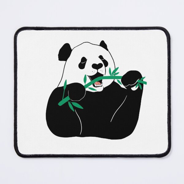 Item preview, Panda with bamboo simple illustration. Cute lazy panda. designed and sold by SolArt88.