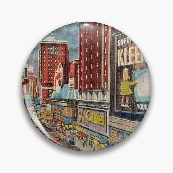 Item preview, Times Square, New York City, Big Apple, Old Times Square, Kleenex Billboard, 1940s,  designed and sold by Nostrathomas66.