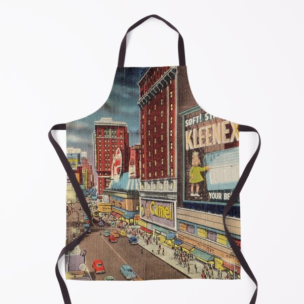 Item preview, Times Square, New York City, Big Apple, Old Times Square, Kleenex Billboard, 1940s, designed and sold by Nostrathomas66.