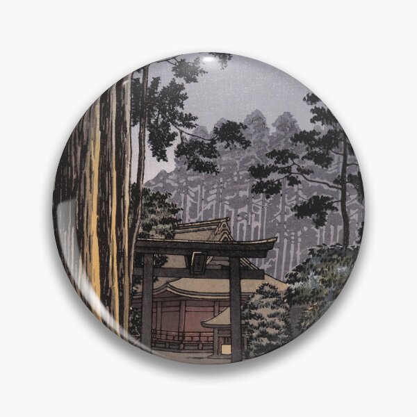 Item preview, Futarasan Shrine in Nikko by Koitsu Tsuchiya designed and sold by Ukiyo-Studio.