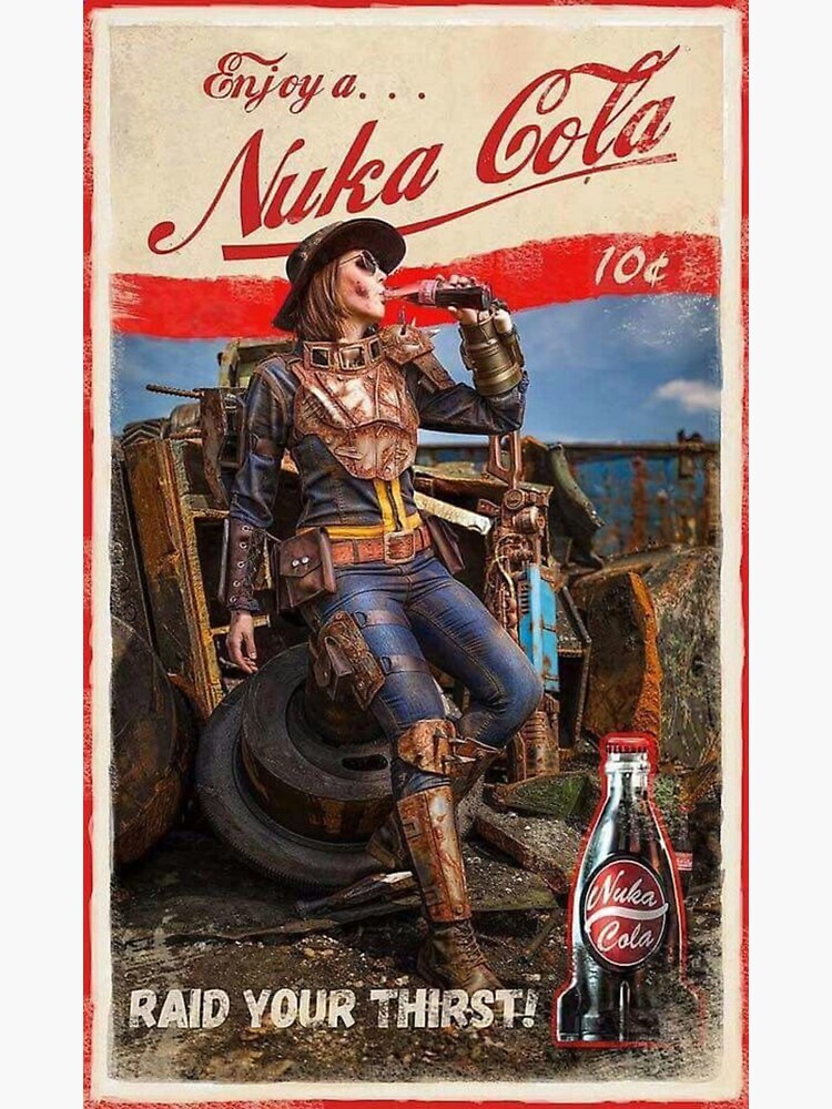 Enjoy A Nuka Cola  Magnet for Sale by Vintage-Travler