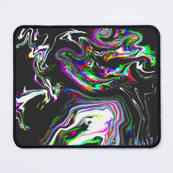 Item preview, Psychedelic Wavy Holographic Glitch Pattern designed and sold by Reelippy.