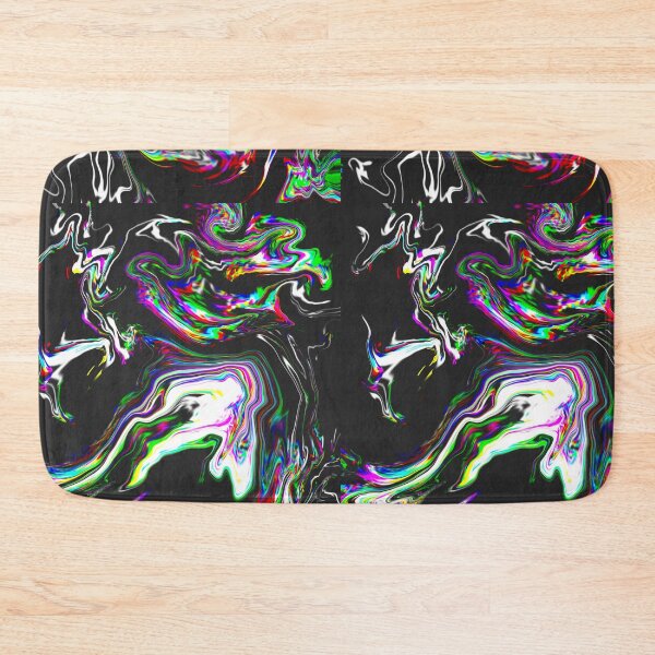 Item preview, Psychedelic Wavy Holographic Glitch Pattern designed and sold by Reelippy.