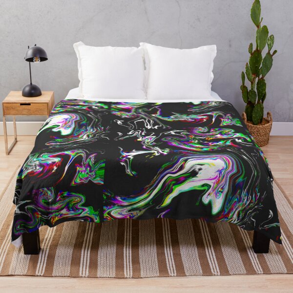 Item preview, Psychedelic Wavy Holographic Glitch Pattern designed and sold by Reelippy.