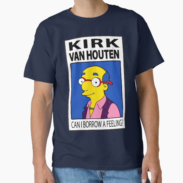 Vista previa del artículo con la obra «Kirk Van Houten - ¿Puedo pedir prestado un sentimiento?», diseñado y vendido por StudioMarimo.