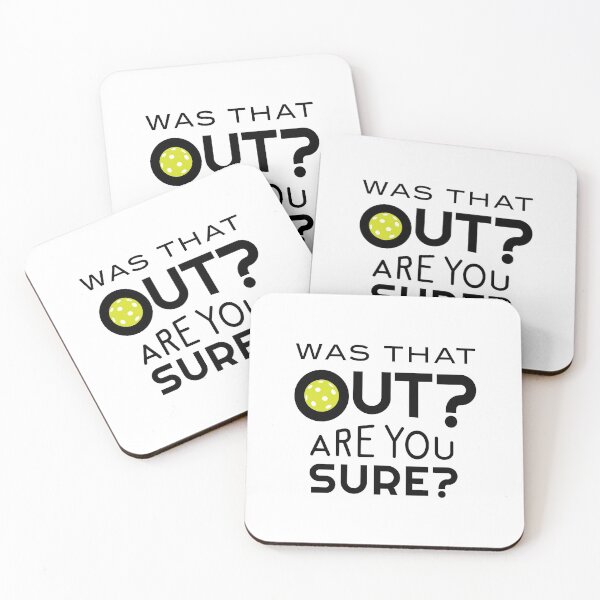 Item preview, Funny Pickleball Phrase Was that Out? designed and sold by whyitsme.
