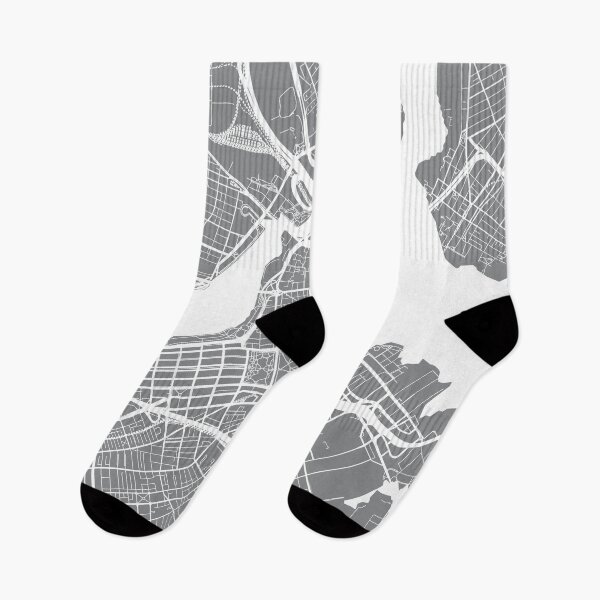 Item preview, Boston, Massachusetts, City Map - Grey designed and sold by helloadventure.