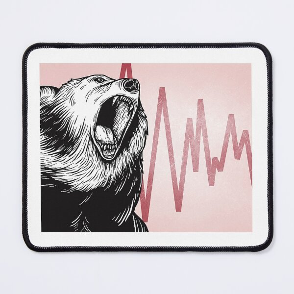 Item preview, Digital Bear Art Print designed and sold by Eva Vincent.