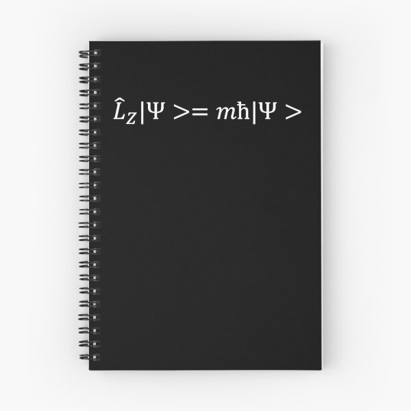 Item preview, Angular momentum z component eigenvalue dark version designed and sold by NoetherSym.