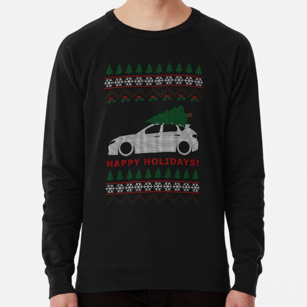 WRX STI Hatch Ugly Christmas Sweater
