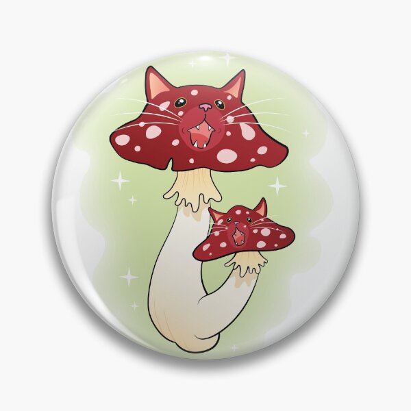 Item preview, Screaming Surreal Mushroom Cat designed and sold by eleary.