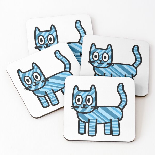 Item preview, Stripe the Cat - The Kids' Picture Show designed and sold by KidsPictureShow.