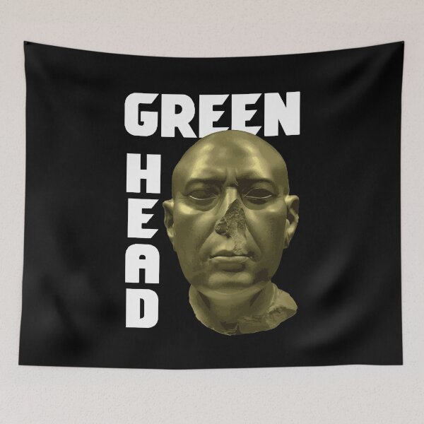 Item preview, Green Head Statue designed and sold by emhoteb.