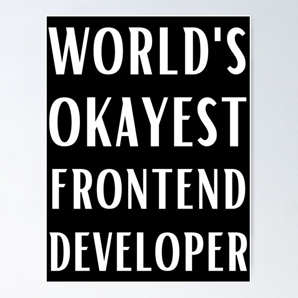 Artikel-Vorschau von Der beste Frontend-Entwickler der Welt, designt und verkauft von Valuential.
