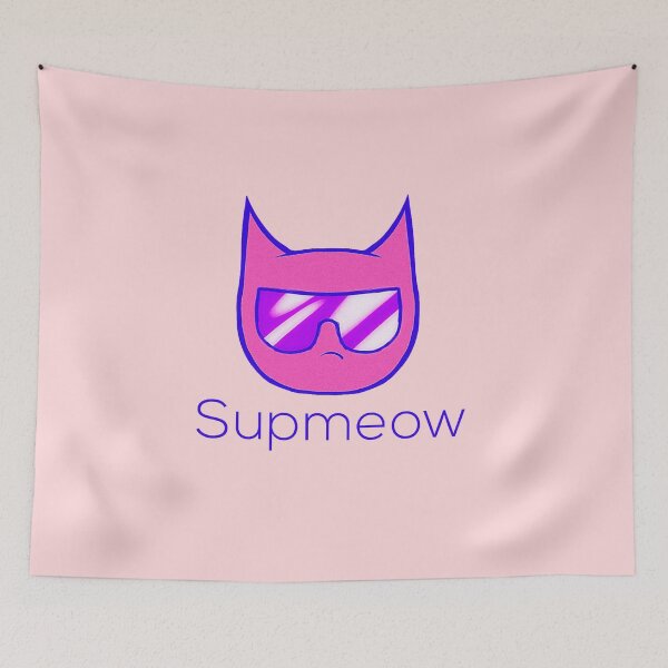 Item preview, Sodapoppin Cat design "Supmeow" designed and sold by Moxn01.