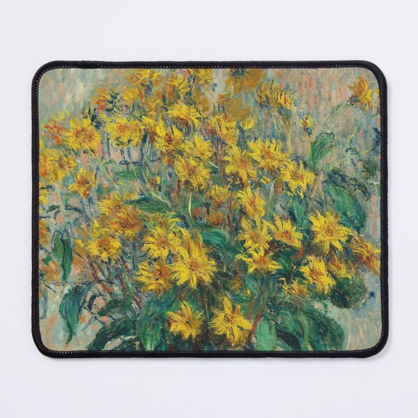 Item preview, Jerusalem Artichoke Flowers by Claude Monet designed and sold by MelsPlace.
