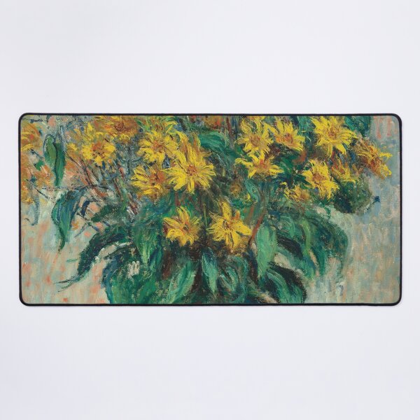 Item preview, Jerusalem Artichoke Flowers by Claude Monet designed and sold by MelsPlace.