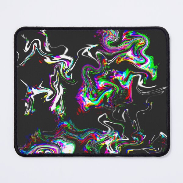 Item preview, Psychedelic Wavy Holographic Glitch Pattern designed and sold by Reelippy.