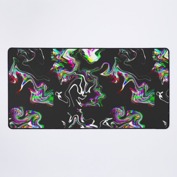 Item preview, Psychedelic Wavy Holographic Glitch Pattern designed and sold by Reelippy.