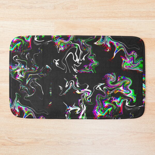 Item preview, Psychedelic Wavy Holographic Glitch Pattern designed and sold by Reelippy.