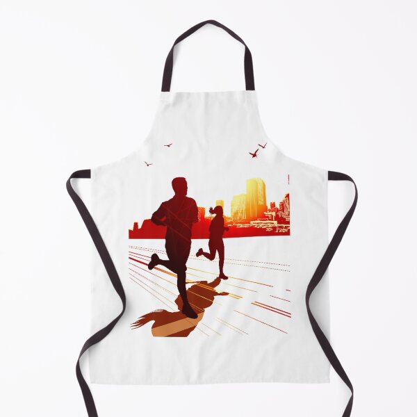 Item preview, Design of a couple jogging on street designed and sold by VIVEK KUMAR RAI.