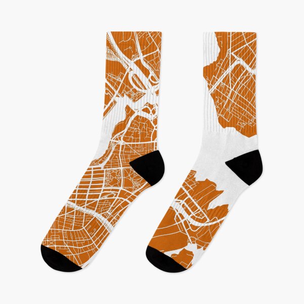 Item preview, Boston, Massachusetts, City Map - Orange designed and sold by helloadventure.