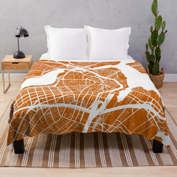 Item preview, Boston, Massachusetts, City Map - Orange designed and sold by helloadventure.