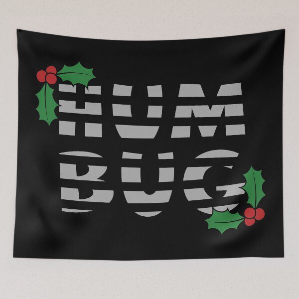 Item preview, Bah Humbug Christmas Slogan designed and sold by Phil Tessier Too.