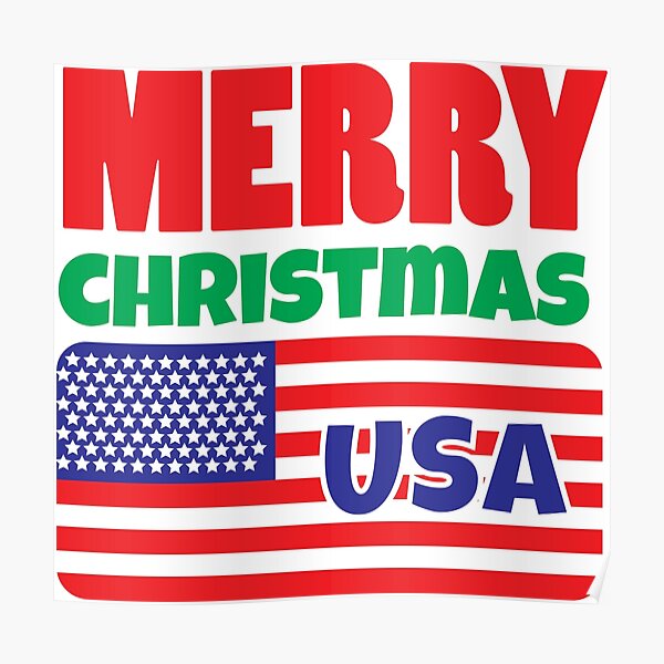 "Frohe Weihnachten USA, Frohe Weihnachten Amerika, Frohe Weihnachten