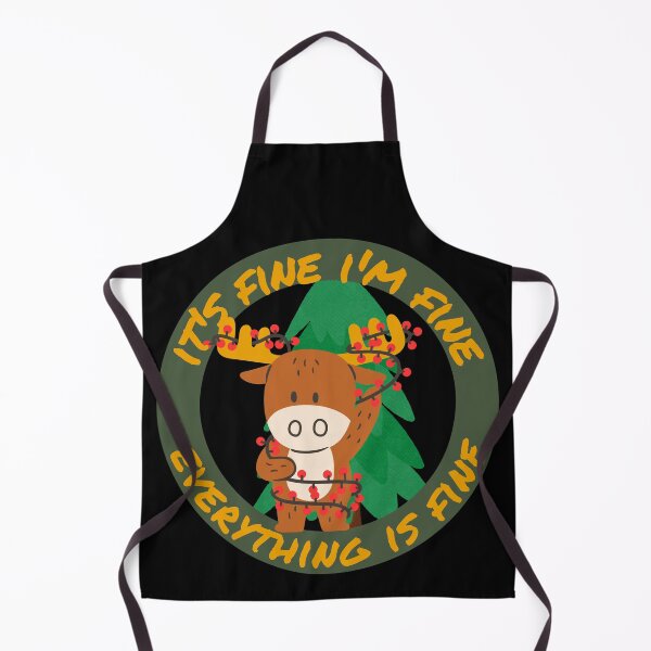 Item preview, Im Fine Everything Is Fine Christmas designed and sold by reka88.