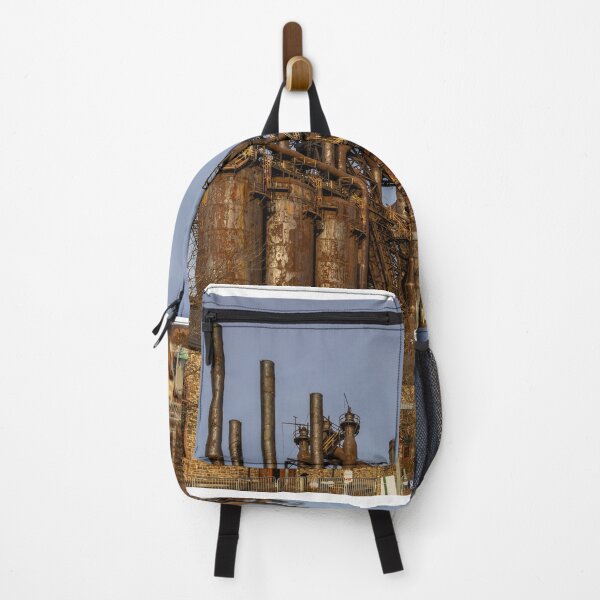 Item preview, The old Bethlehem Steel factory at dusk in winter designed and sold by Rabbitti.