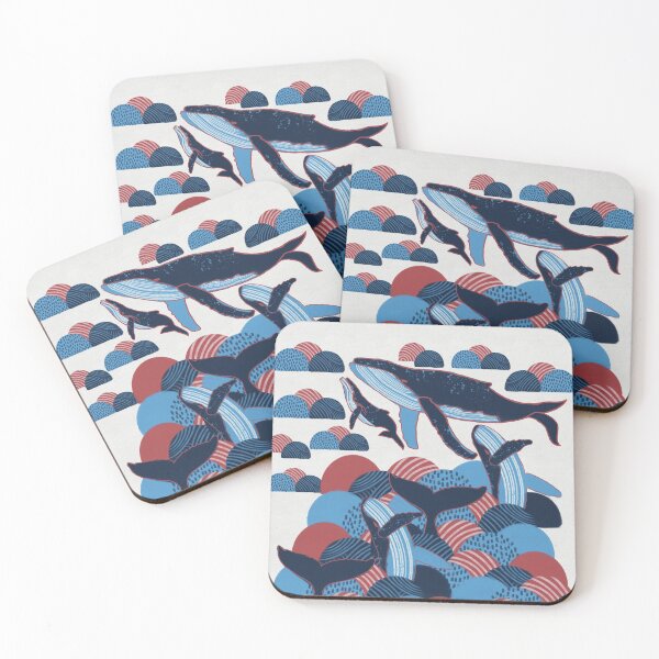 Item preview, Humpback Whales designed and sold by famenxt.